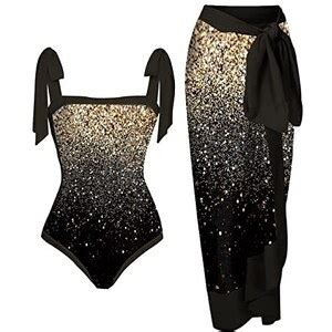 Daikascbny Monokini Donna Mare Senza Ferretto Profondo Scollo A V Push Up Sexy Hot Controllo