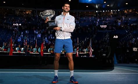 Djokovic Wins Australian Open Equals Nadals Record Deccan Herald