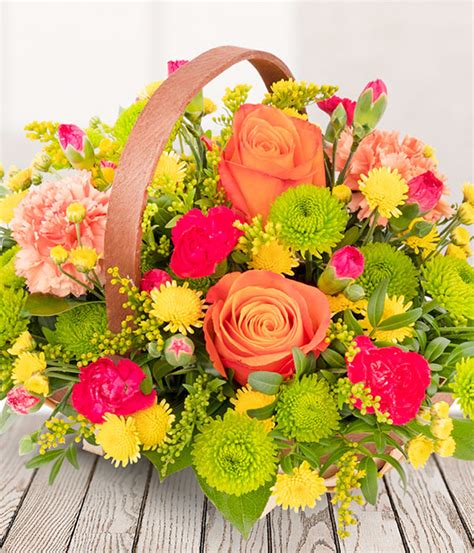 Simply Sweet Basket Basket Arrangement By Uk