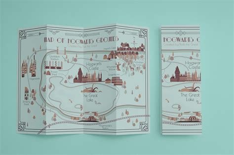 MAP OF HOGWARTS GROUNDS on Behance