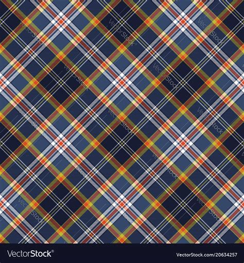 Color tartan fabric texture seamless pattern Vector Image