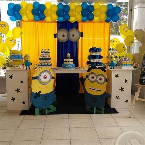 Festa Dos Minions Fotos Passo A Passo Para Um Dia Especial