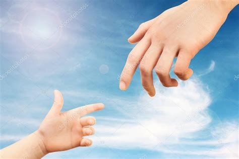 Children Hands Reaching