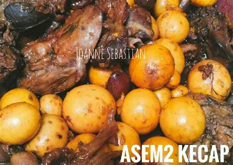 Resep Asem Kecap Ati Ampela Telor Muda Oleh Joanne Sebastian Cookpad