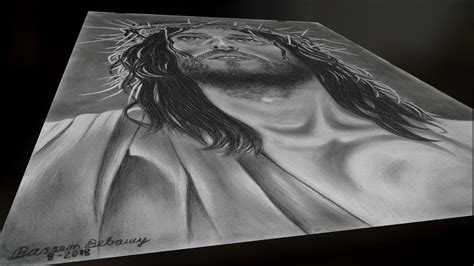 Charcoal Drawing Technique For Jesus Youtube