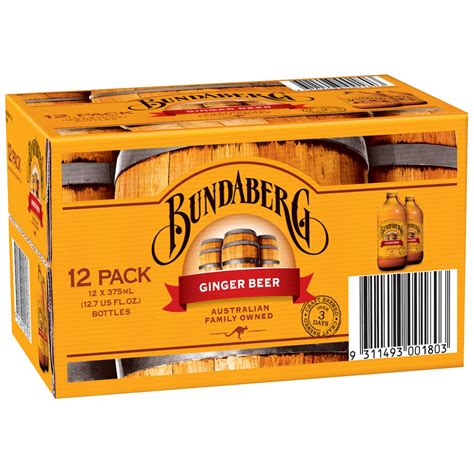 Bundaberg Ginger Beer 12 X 375ml Costco Australia