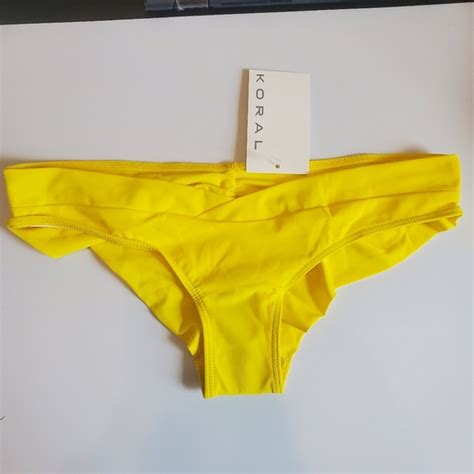 Koral Swim Koral Swimwear Cheeky Bikini Swim Bottom Nwt Poshmark