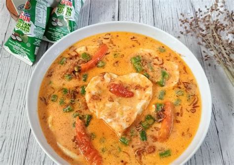 Resep Telur Ceplok Kuah Santan Pedas Oleh Nauzaery Setyo Cookpad