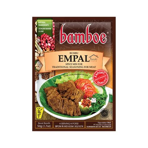 Jual Bamboe Empal Bumbu Masakan Khas Indonesia Shopee Indonesia