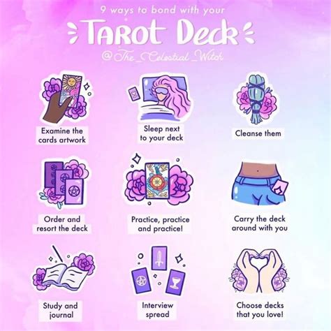 🔮 Stella Divination 🔮 On Instagram “ways To Bond With Your Tarot Deck