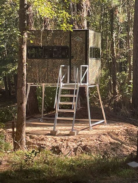 Hunting Blind Tower Stands Elevated Hunting Blinds Bitter Creek