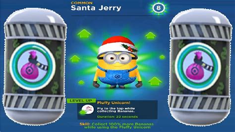 Despicable Me Minion Rush Santa Jerry Level Up Costume Gameplay