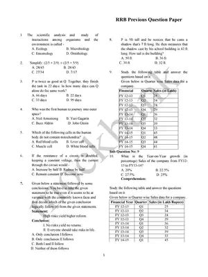 Railway Exam Question Paper With Answer Pdf Instapdf