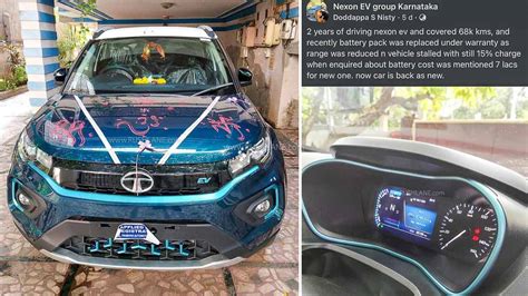 Tata Nexon Electric Battery Price Rs 7 Lakh Nexon Ev Owner Reveals