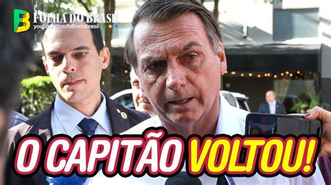 Bolsonaro Denuncia A Globo Esculacha Folha De São Paulo Detona Lula E