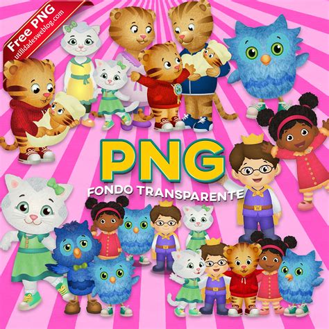 Render de Daniel Tigre y sus amigos - Imágenes en PNG