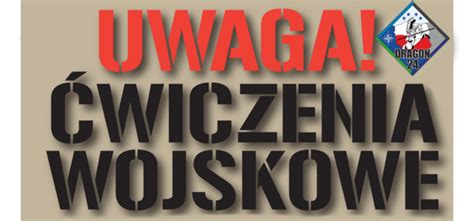 UWAGA ĆWICZENIA WOJSKOWE Gmina Kwidzyn