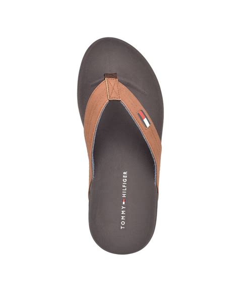 Tommy Hilfiger Mens Searie Flexible Flip Flop Sandals Macys