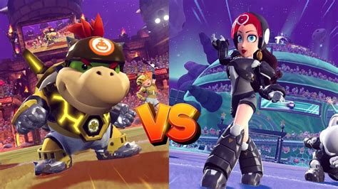 Mario Strikers Battle League Bowser Jr Vs Pauline Muscle Cup Final Youtube