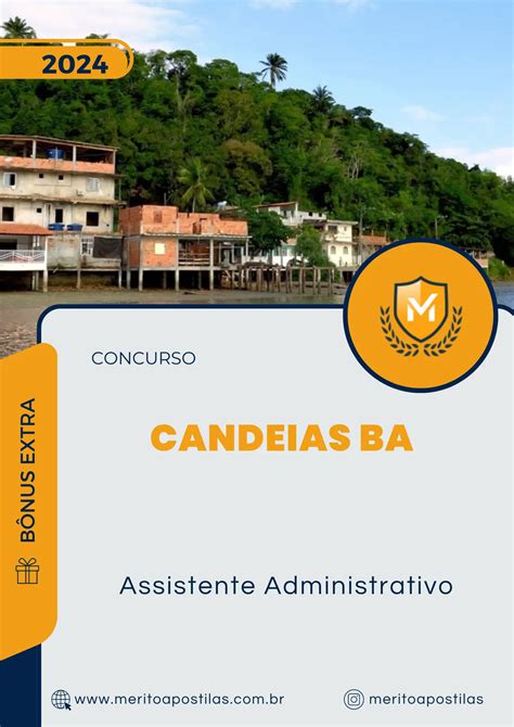 Apostila Assistente Administrativo Concurso De Candeias Ba