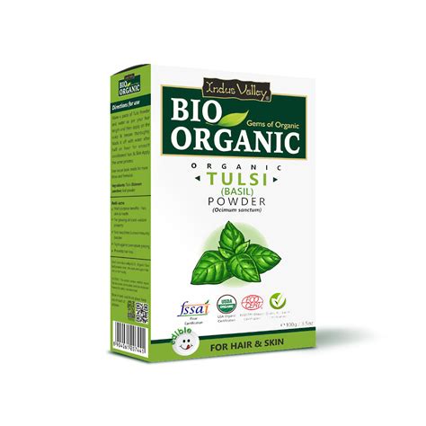 Bio Organic Tulsi Leaf Powder Indus Valley