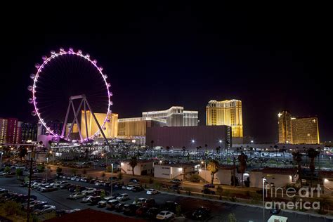 Las Vegas Ferris Wheel Photograph by Anthony Totah