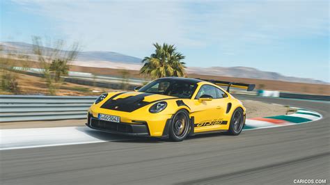 Porsche 911 GT3 RS | 2023MY (Color: Racing Yellow) | Front Three-Quarter