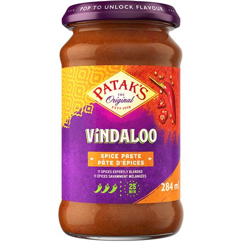 Pataks Vindaloo Curry Paste Seasonsgala