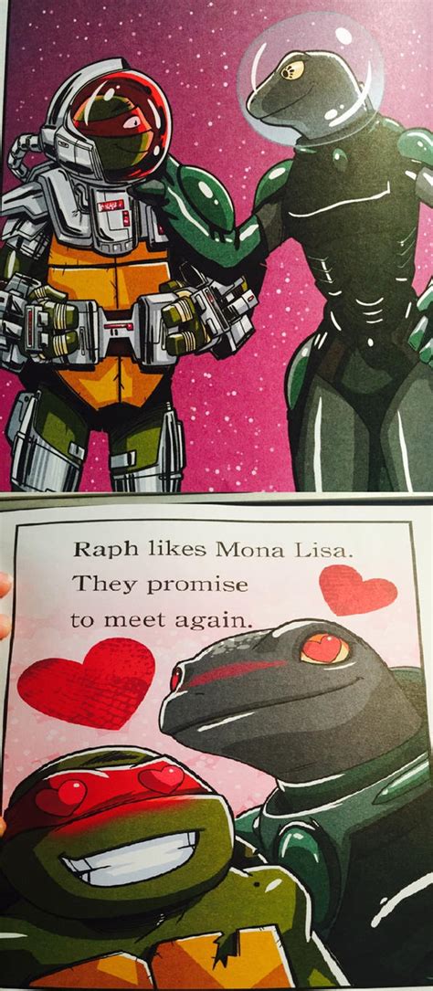 Raph X Mona On Tmnt Book By Ninjaturtlefangirl On Deviantart