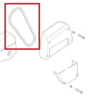 AMMANN Pasek klinowy do zagęszczarki APR AVP3520 silnik Hatz