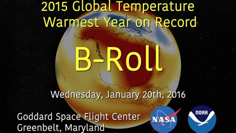 NASA SVS | 2015 Global Temperature Data