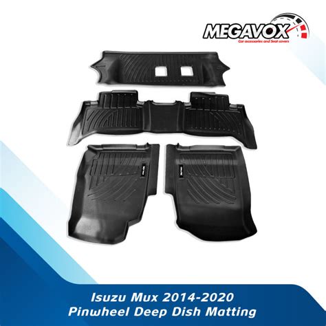 Isuzu Mux Thermoplastic Material Pinwheel Deep Dish Matting