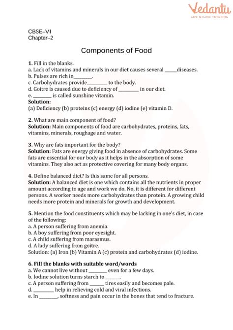 Class 8th Science Chapter 1 Worksheet Brainlyin New Learning