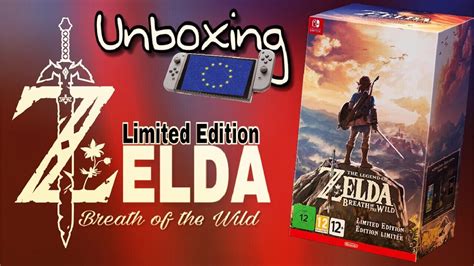 Zelda Breath Of The Wild Limited Edition Euro Version Unboxing Youtube