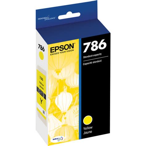 Epson 786 Durabrite Ultra Standard Capacity Yellow Ink T786420 S