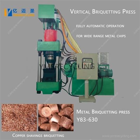 New Automatic Hydraulic Copper Briquetting Press Machine At Best Price