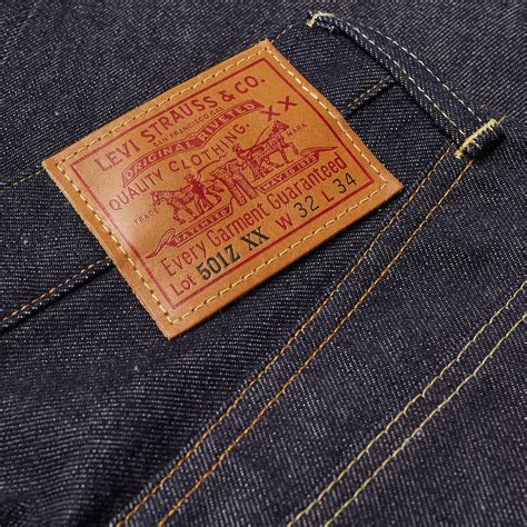 Levis Vintage Clothing 1954 501 Jeans Organic Rigid 1954 Indigo Rigid