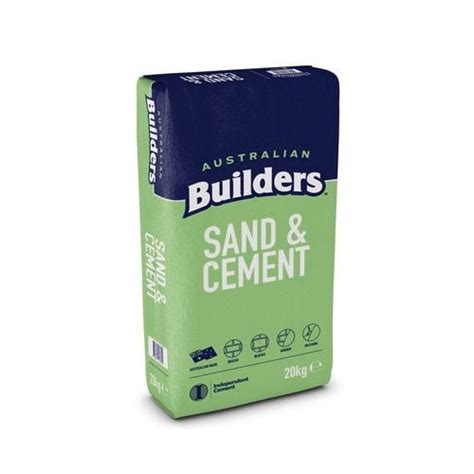 Australian Builders 20kg Sand And Cement Mix Bag Bunnings Australia