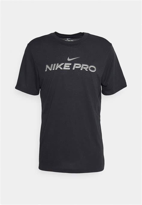 Nike Performance Tee Pro Sport T Shirt Black Schwarz Zalando Ch