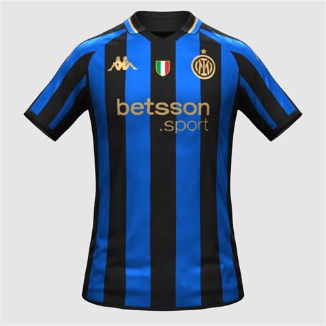 Inter X Kappa Home Kit FIFA 23 Kit Creator Showcase