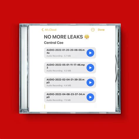 No More Leaks EP Di Central Cee Spotify