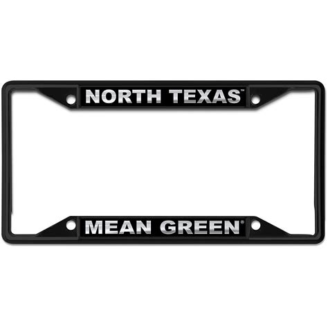 WinCraft University of North Texas Blackout License Plate Frame | Academy