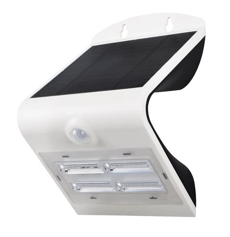 Luminaire Solaire 3 2W 390lm 4000k Applique Blanc In House Led Ref SO2