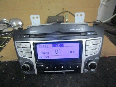 Hyundai Tucson Radio Stereo Disc Cd Player Receiver Am Fm