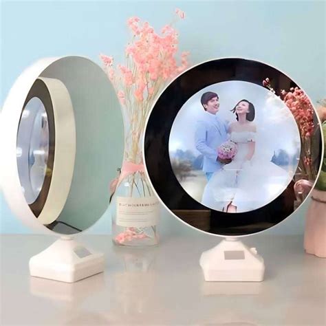 Magic Mirror Photo Frame With Light - Punchvilla.com