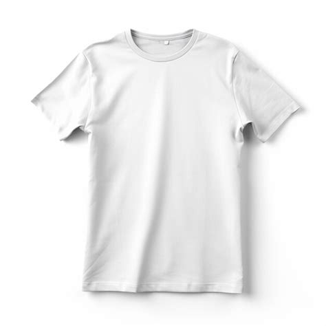 Camiseta Blanca Renderizada En 3d Con Maqueta De Espacio De Copia Foto Premium