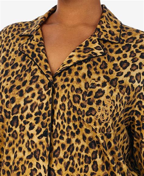 Lauren Ralph Lauren Plus Size Leopard Print Pajamas Set Macys