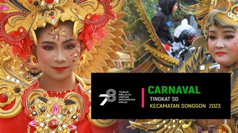 Sempat Diguyur Hujan Karnaval Budaya Tingkat Sd Mi Kecamatan Songgon