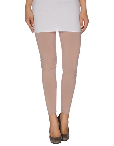 Alaïa Leggings In Pink Skin Color Lyst