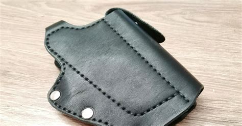 Кобура открытого типа для ПМ (С отсеком для запасного магазина) | Пикабу